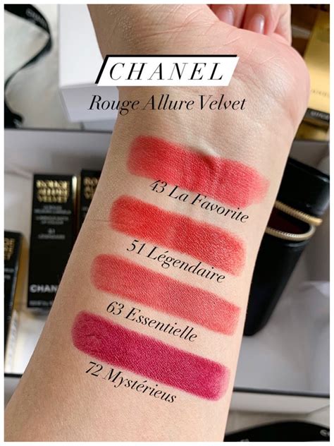 chanel rouge allure velvet|chanel rouge allure velvet legendaire.